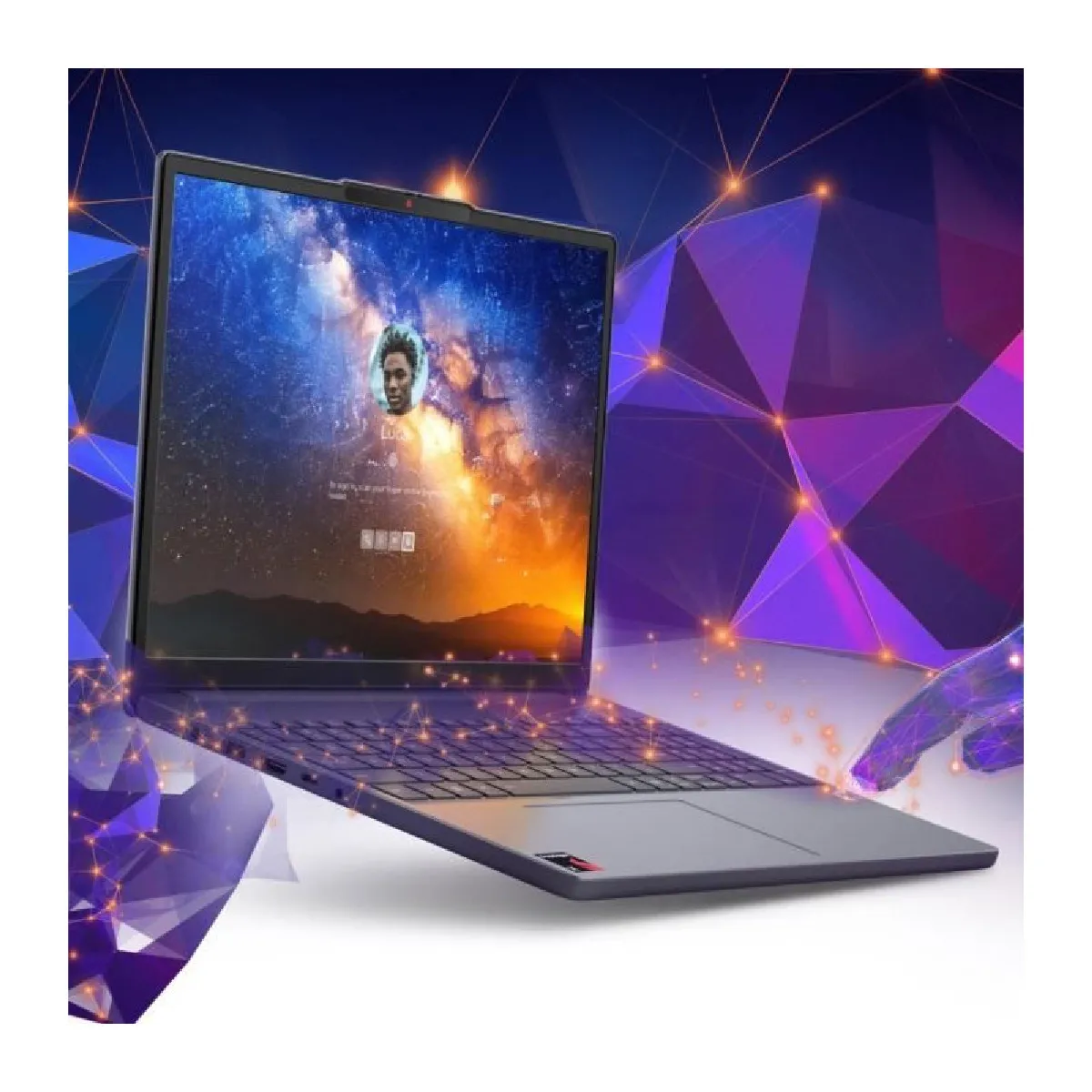 Lenovo IdeaPad Slim 3 15Q8X10 - Gris - PC portable - Rue du Commerce