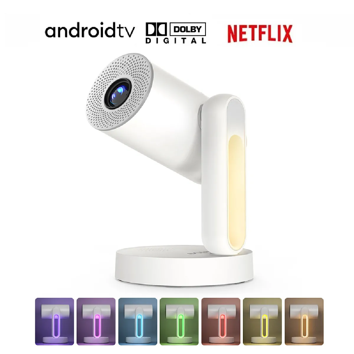 Projecteur ETOE Starfish Certifié Netflix & Android TV 11.0 - 4K