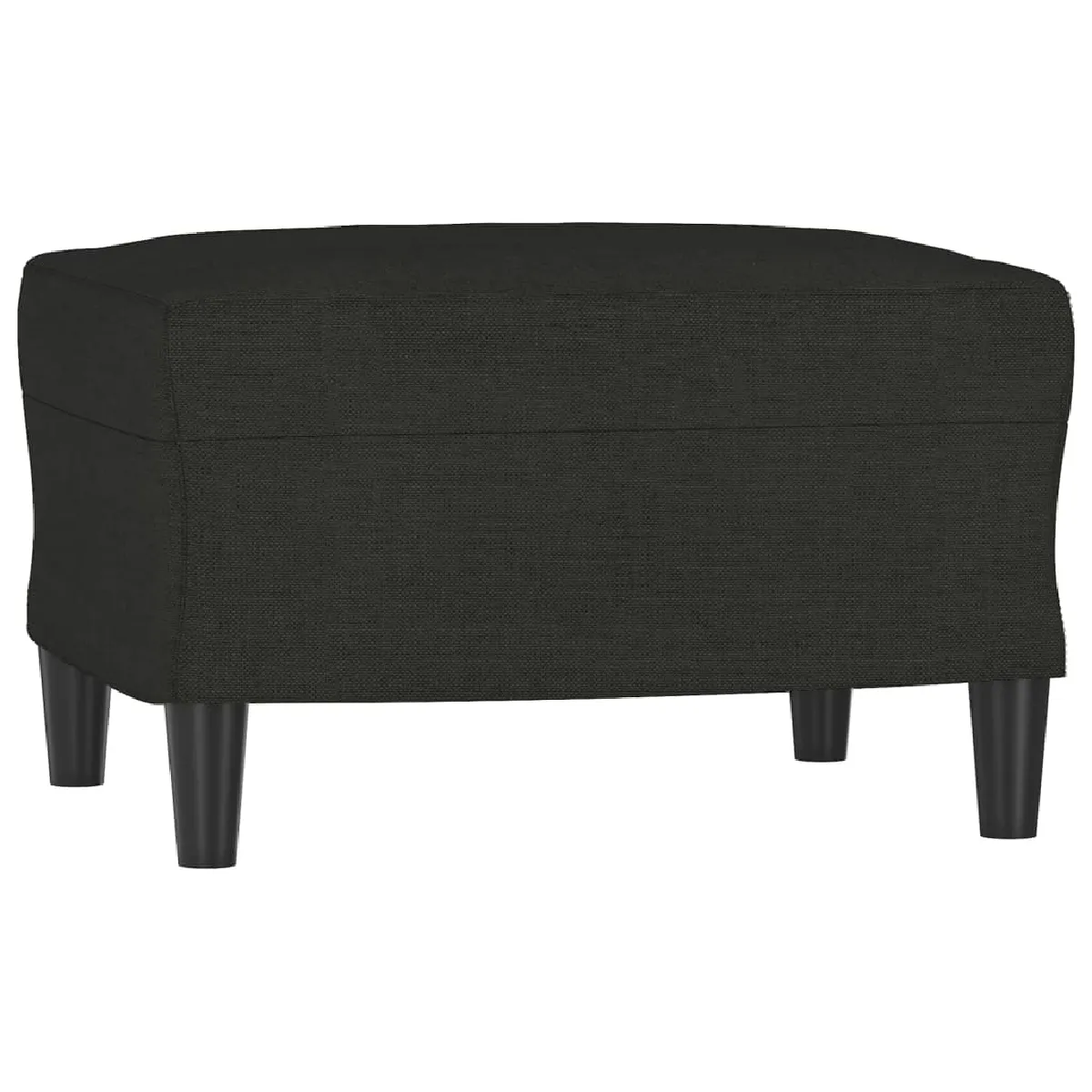 Decoshop26 Repose-pieds tabouret - Noir Decoshop26 Repose-pieds tabouret - Noir