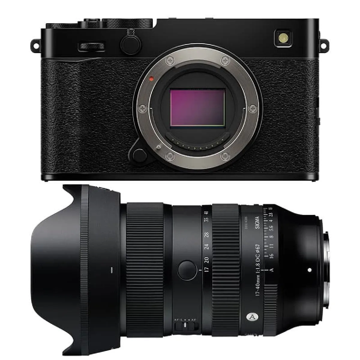 FUJIFILM X-E5 Noir + SIGMA 17-40mm f/1.8