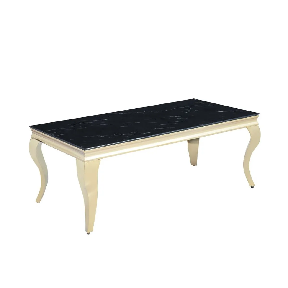 Comparer les prix de Table basse BAROQUE Gold 120x60x45 cm