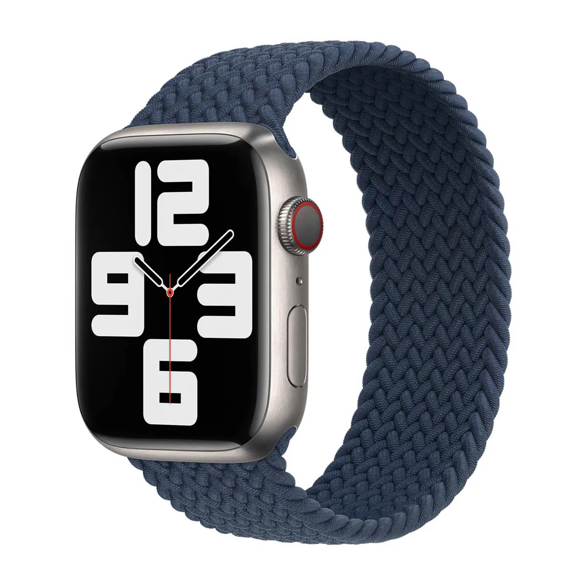 Bracelet Solo tressé pour Apple Watch 44454649 mm Taille 11 Abyss