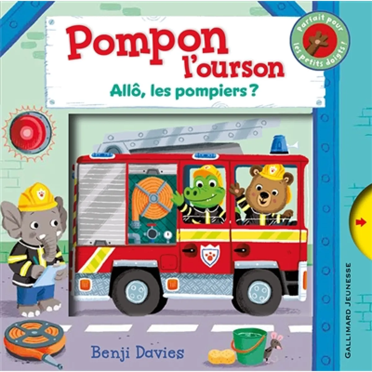 Pompon l'ourson. Allô, les pompiers ?