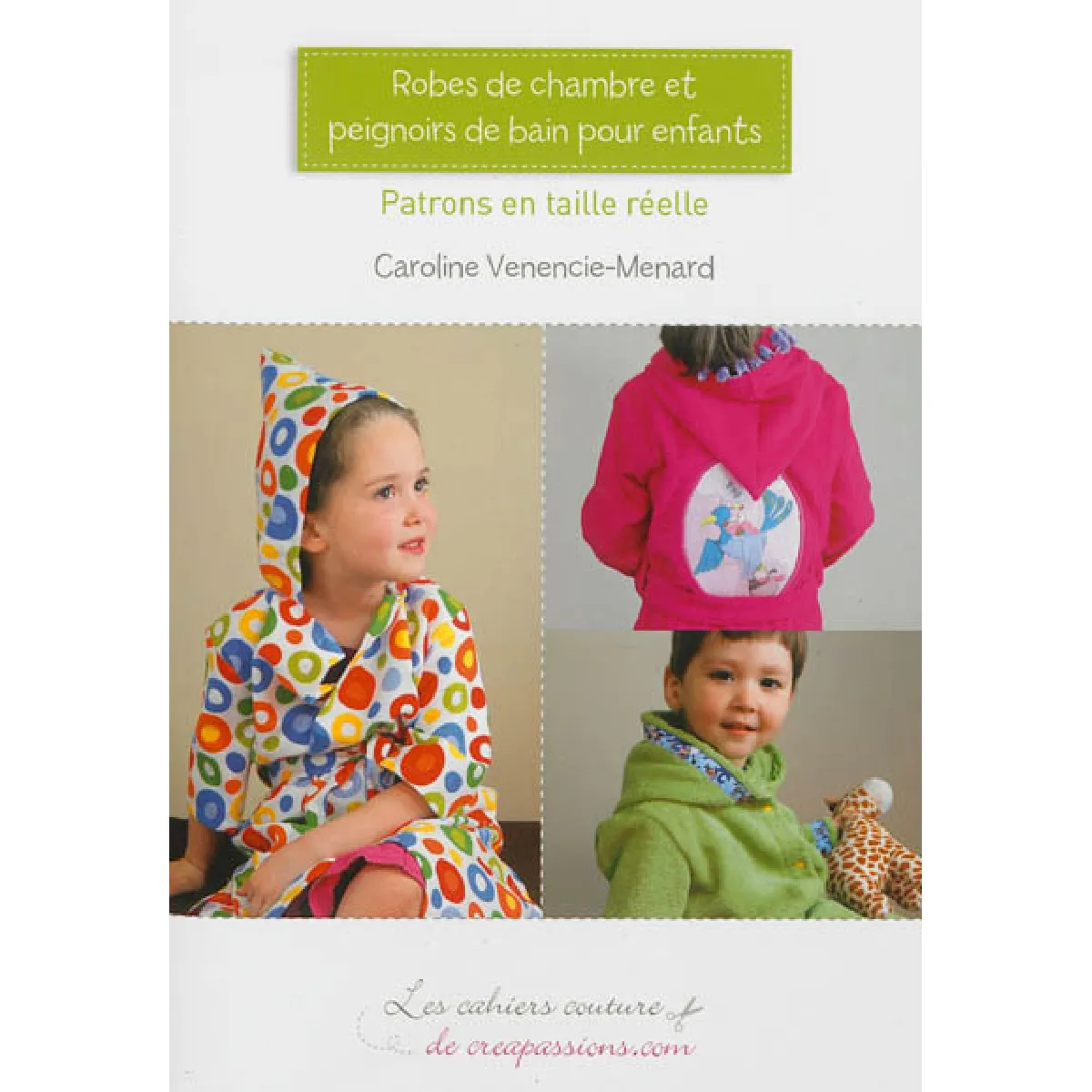 Robes de chambre et peignoirs de bain pour enfants : tailles 3, 4, 5, 6, 7 et 9 ans