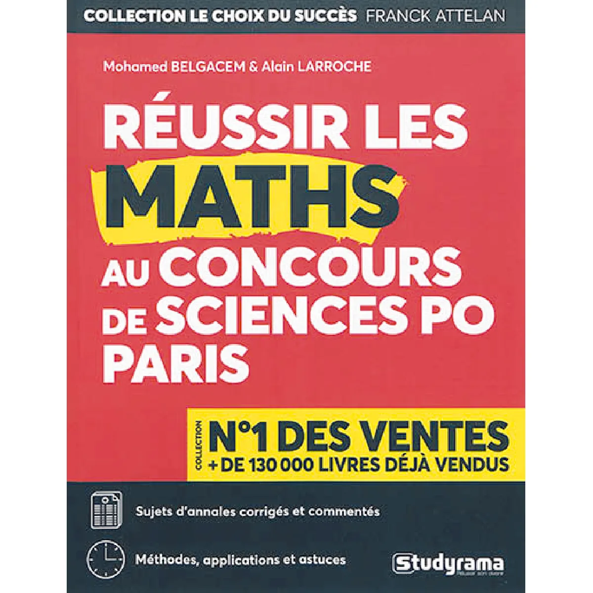 Réussir les maths au concours de Sciences Po Paris · Occasion ...