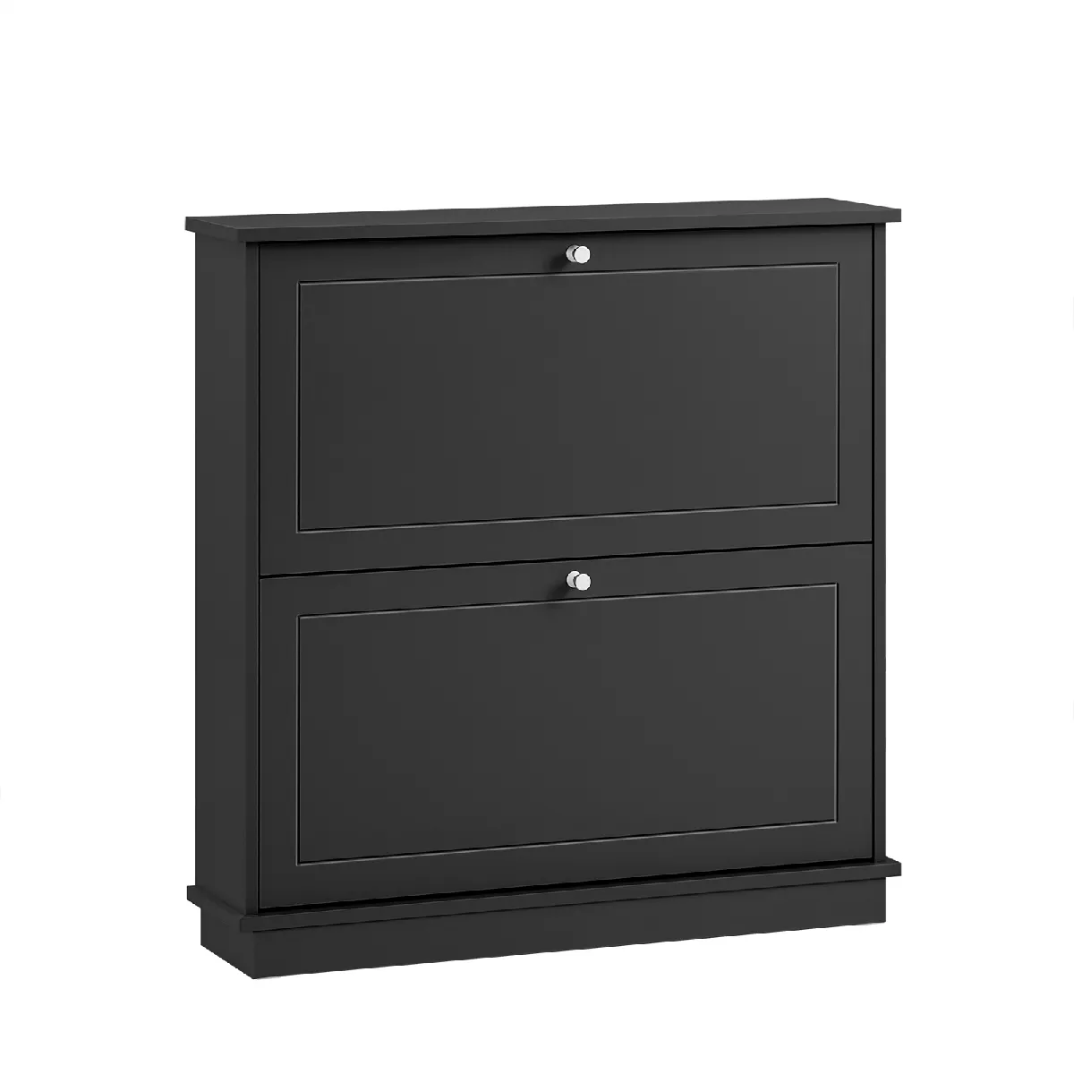 SoBuy FSR99-SCH Meuble de Rangement à Chaussures, Armoire à Chaussures, Commode à Chaussures avec 2 abattants, Meuble d'entrée SoBuy FSR99-SCH Meuble de Rangement à Chaussures, Armoire à Chaussures, Commode à Chaussures avec 2 abattants, Meuble d'entrée
