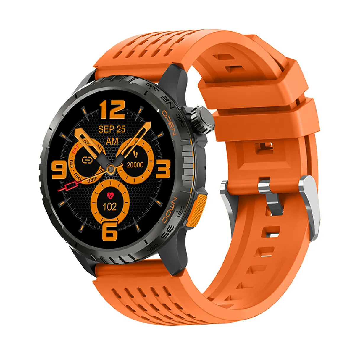 Montre Intelligente G11 - GPS, Écran AMOLED 1.43"-Orange Montre Intelligente G11 - GPS, Écran AMOLED 1.43"-Orange