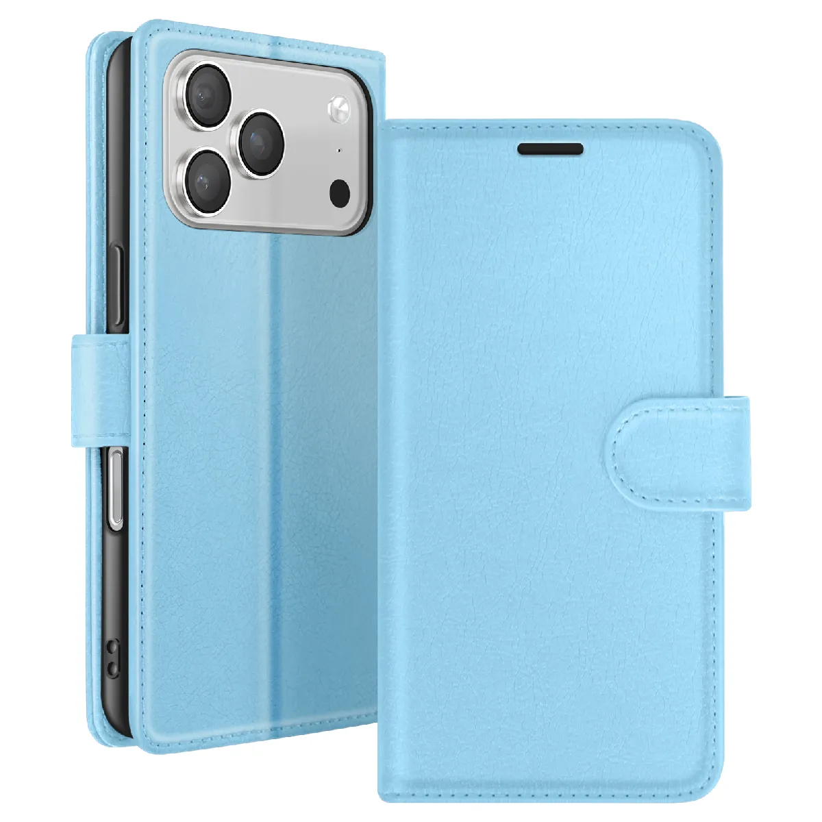 ZANAE Zana&eacute; &Eacute;tui pour iPhone 17 Pro Max Bleu clair