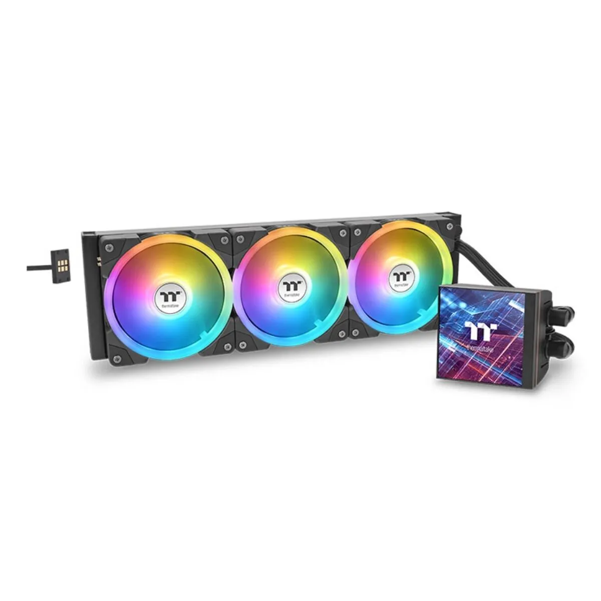 Thermaltake Noir Magfloe 360 Ultra Argb Sync (Noir)