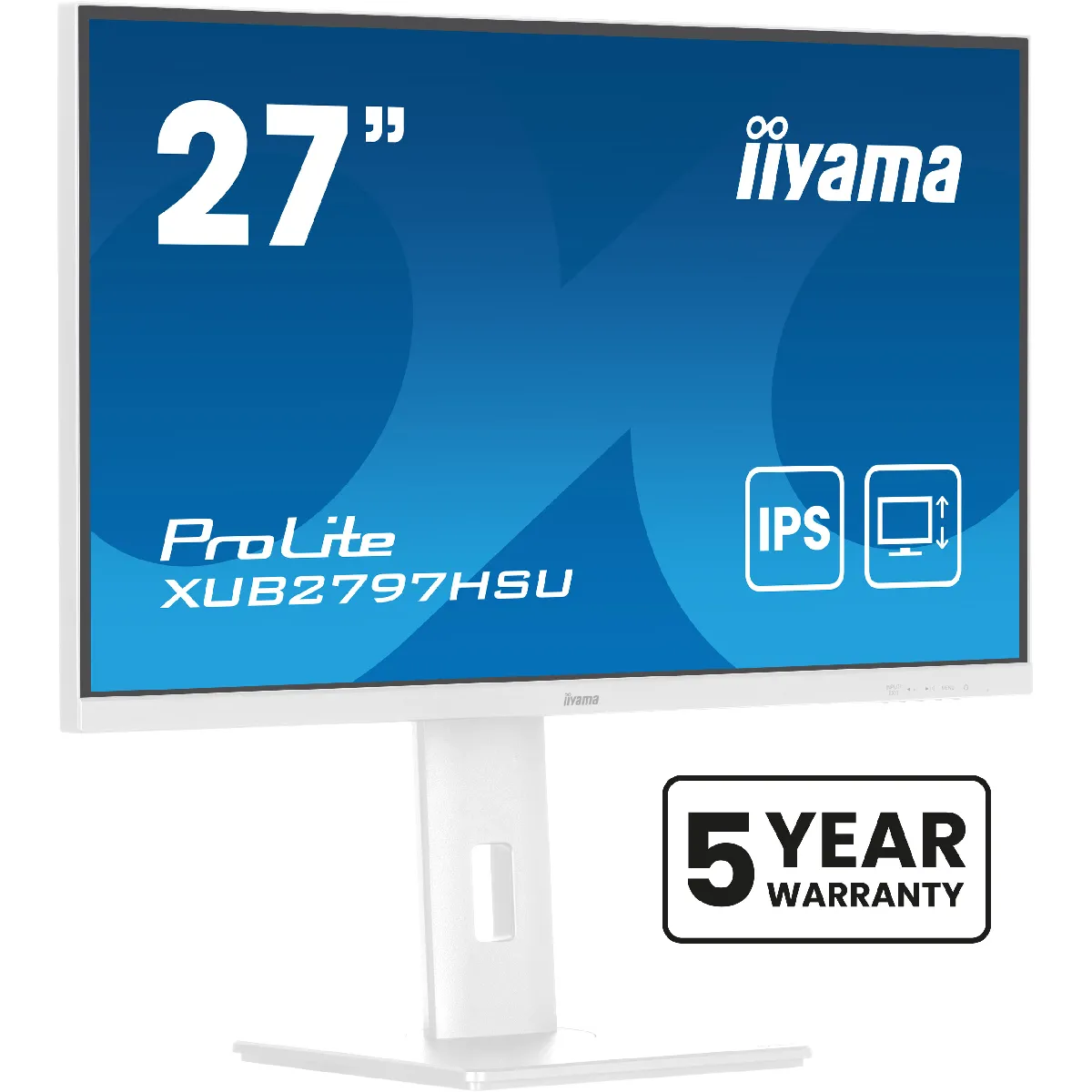Non Communiqué Blanc Iiyama Xub2797hsu-W2 - Image 3
