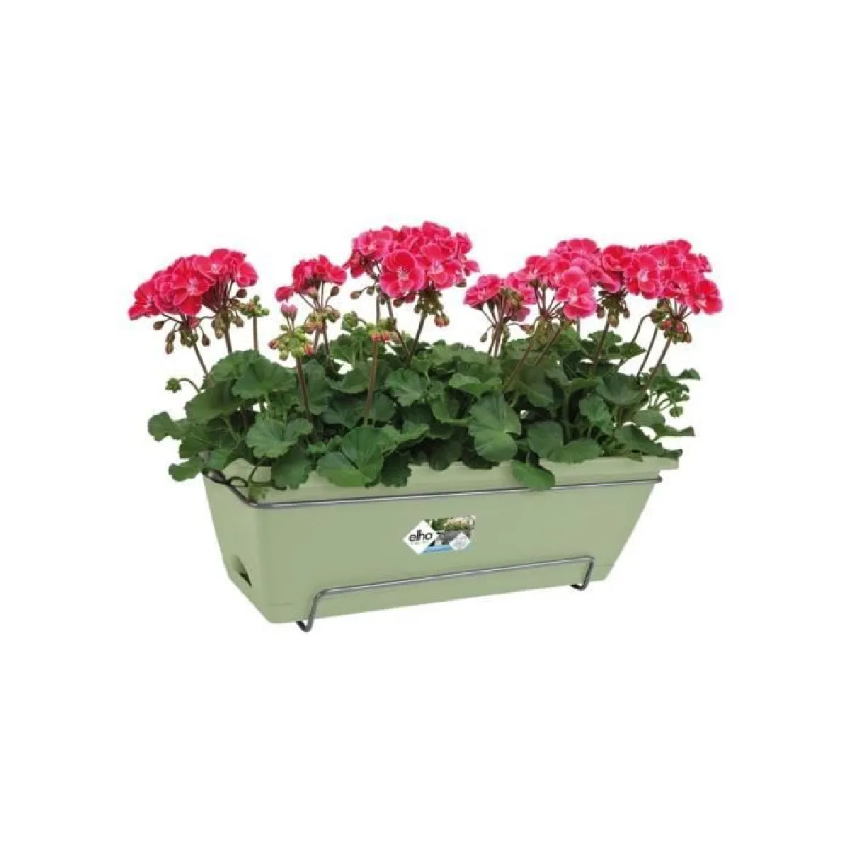 Elho Barcelona Balconnière Allin1 50 50 x B 28 x H 19 cm Balcon extérieur 100% recyclé - vue 2