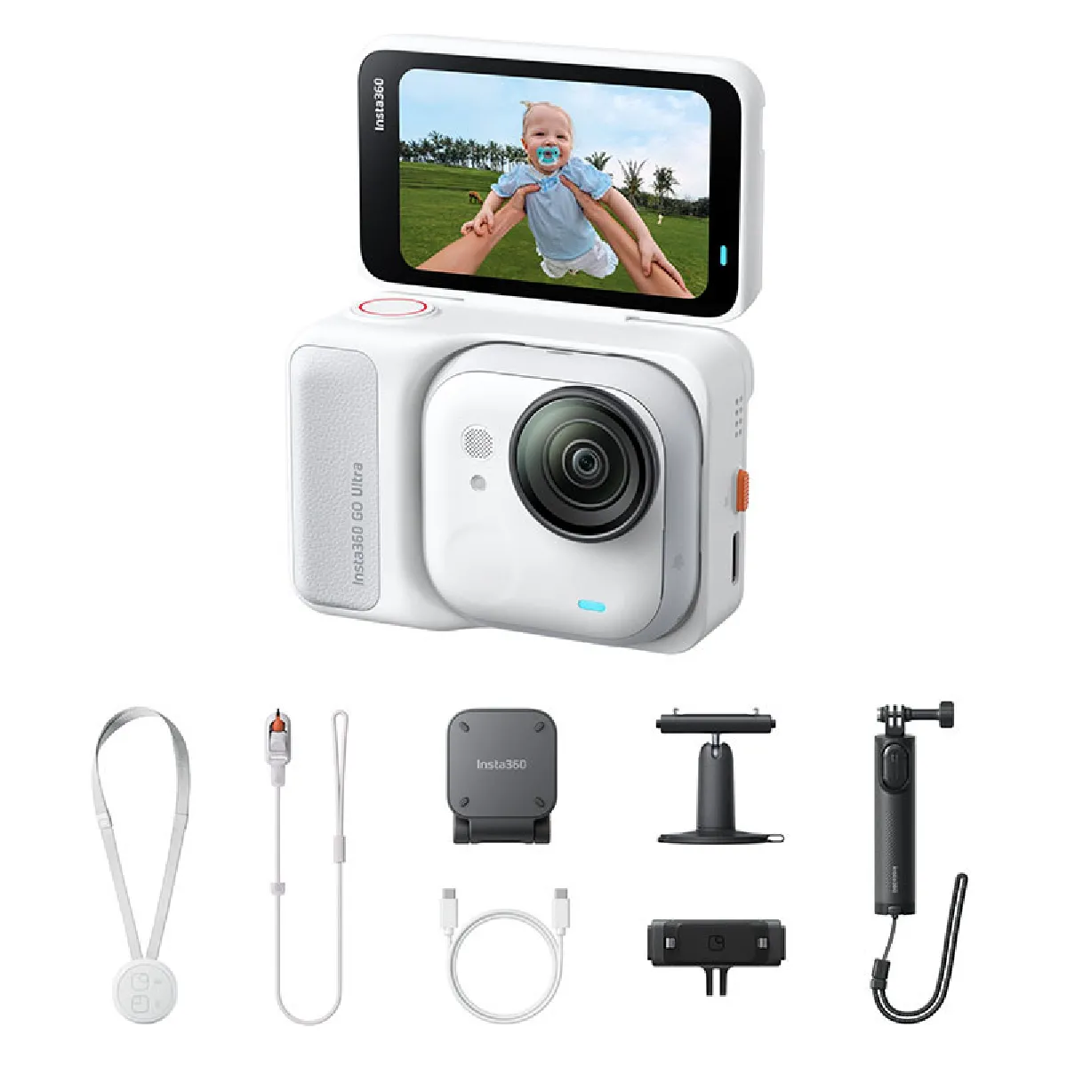 INSTA360  Go Ultra - Blanc arctique