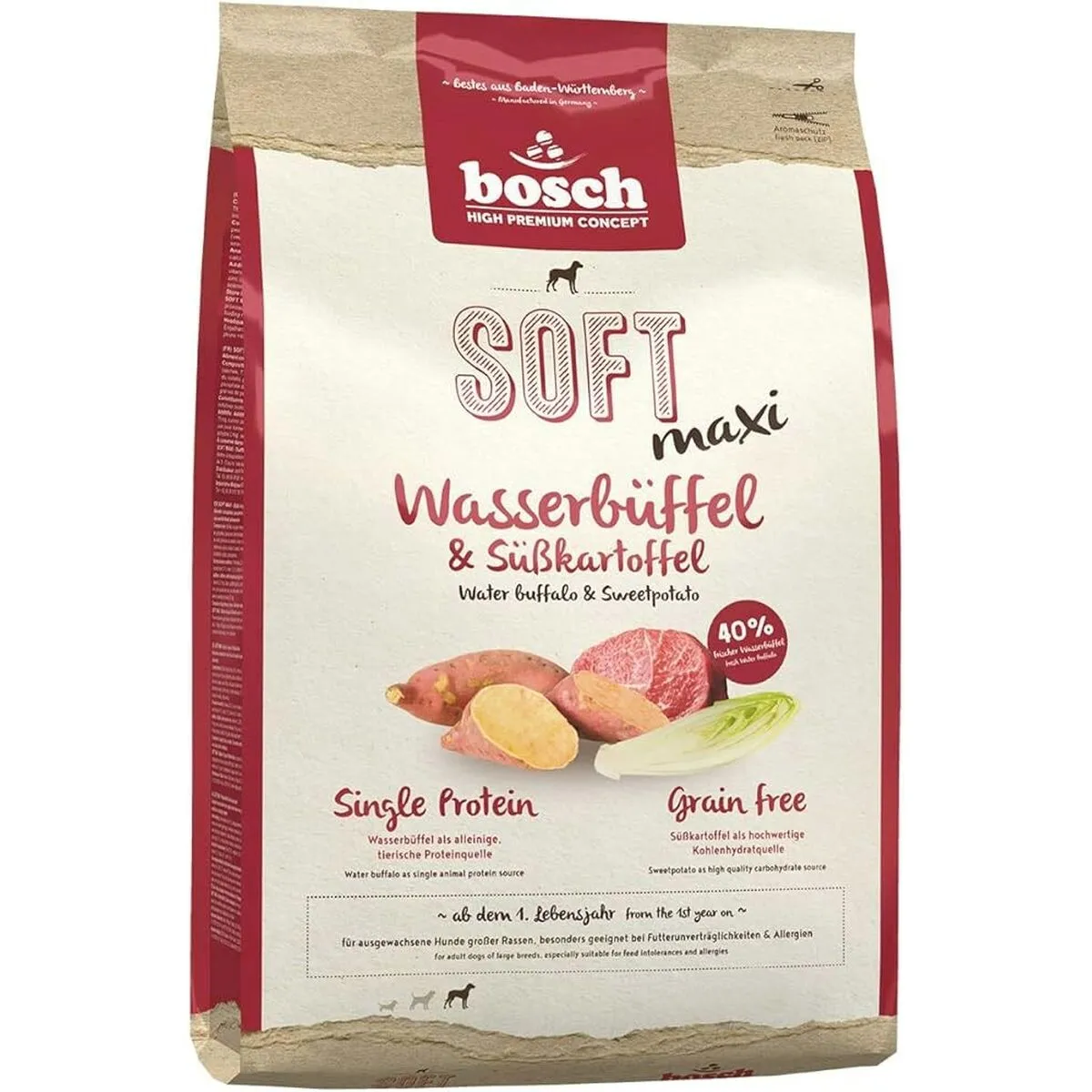 Comparer les prix de Nourriture BOSCH 2,5 kg