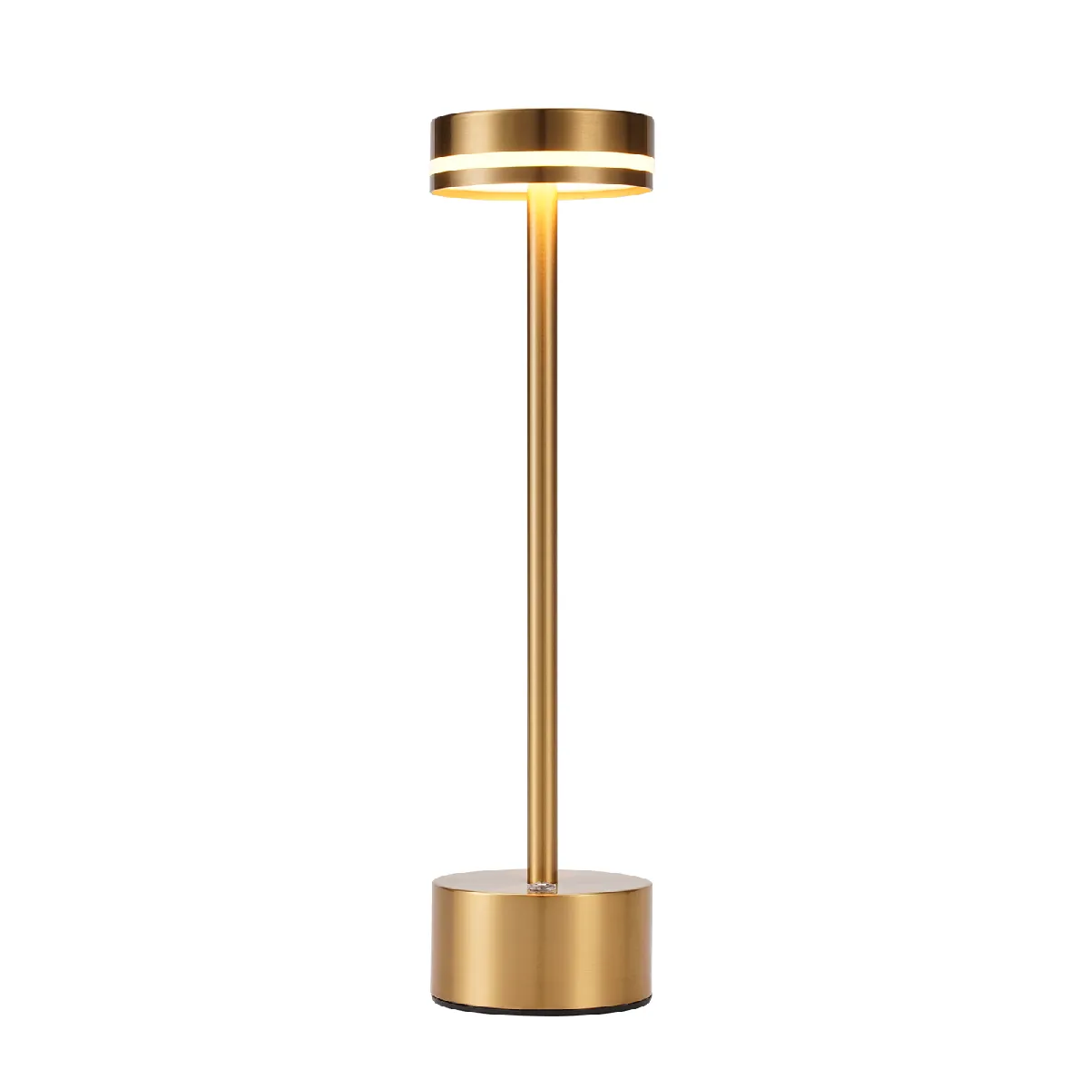 Zmh Lot de 2 lampes de bureau LED - Or