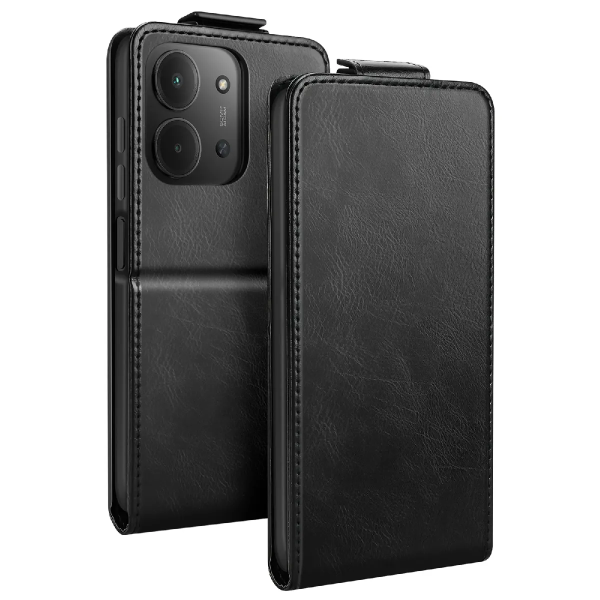 Avizar Noir Étui Pour Xiaomi Redmi 15C