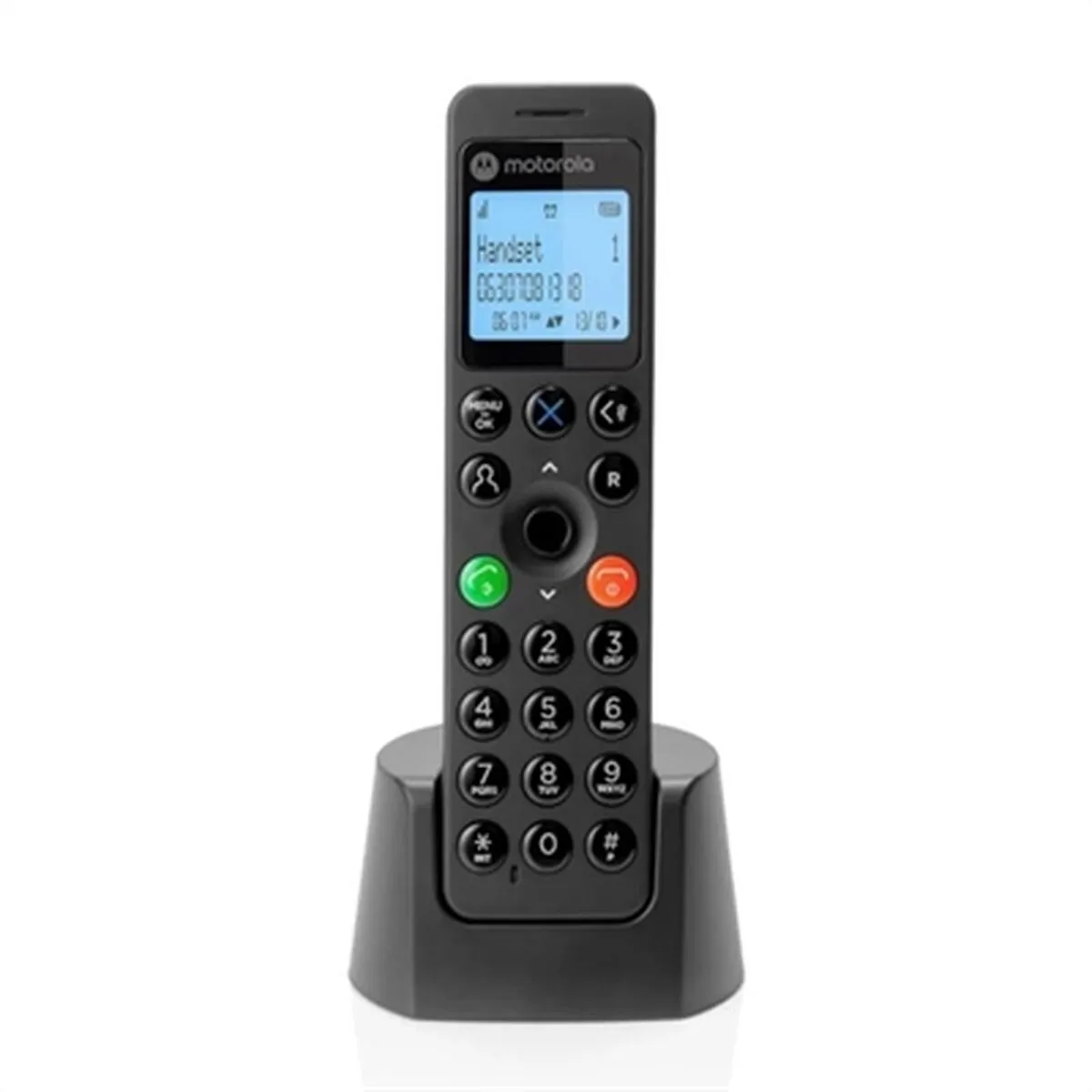 Motorola téléphone fixe sans fil - Noir