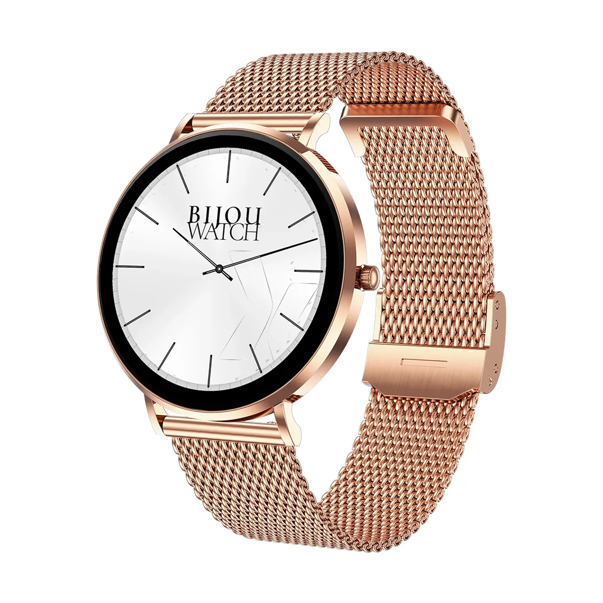 Maxcom Montre Connectée Sports FW27 Modèle Selen AMOLED avec Suivi Bien Être Doré /