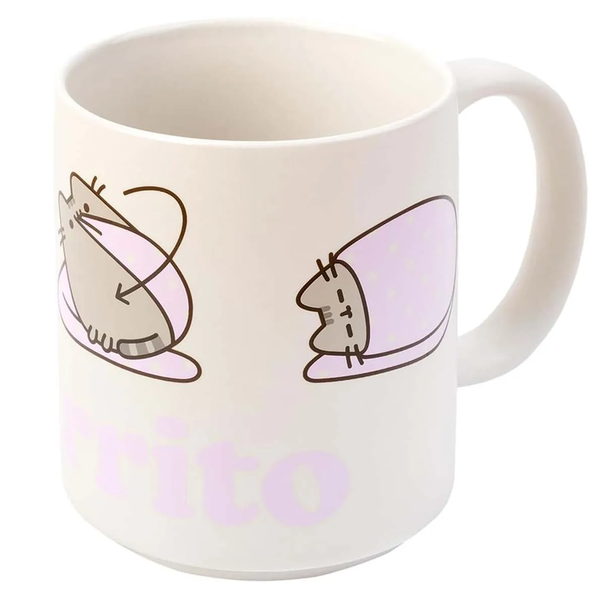 Pusheen Blanc Mug En Céramique 350Ml Collection Purrito Lavable Au Lave-Vaisselle
