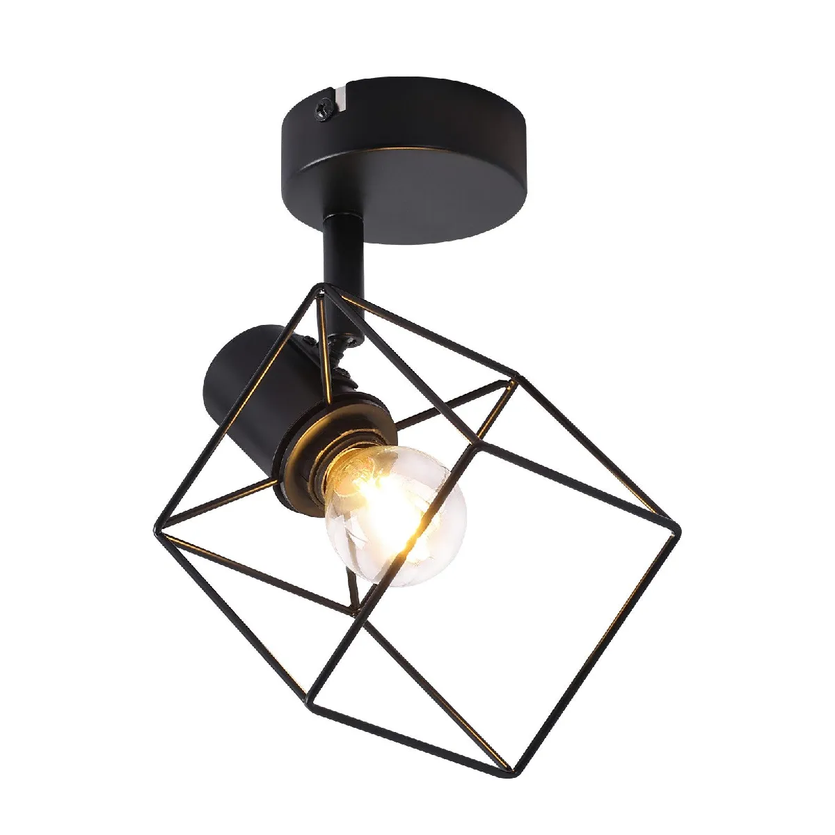Zmh Projecteur de plafond - Noir