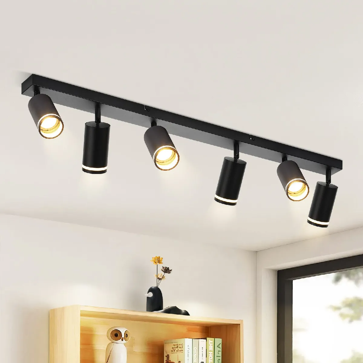 ZMH LED Spot de plafond Chambre à coucher 6 flammes Salon