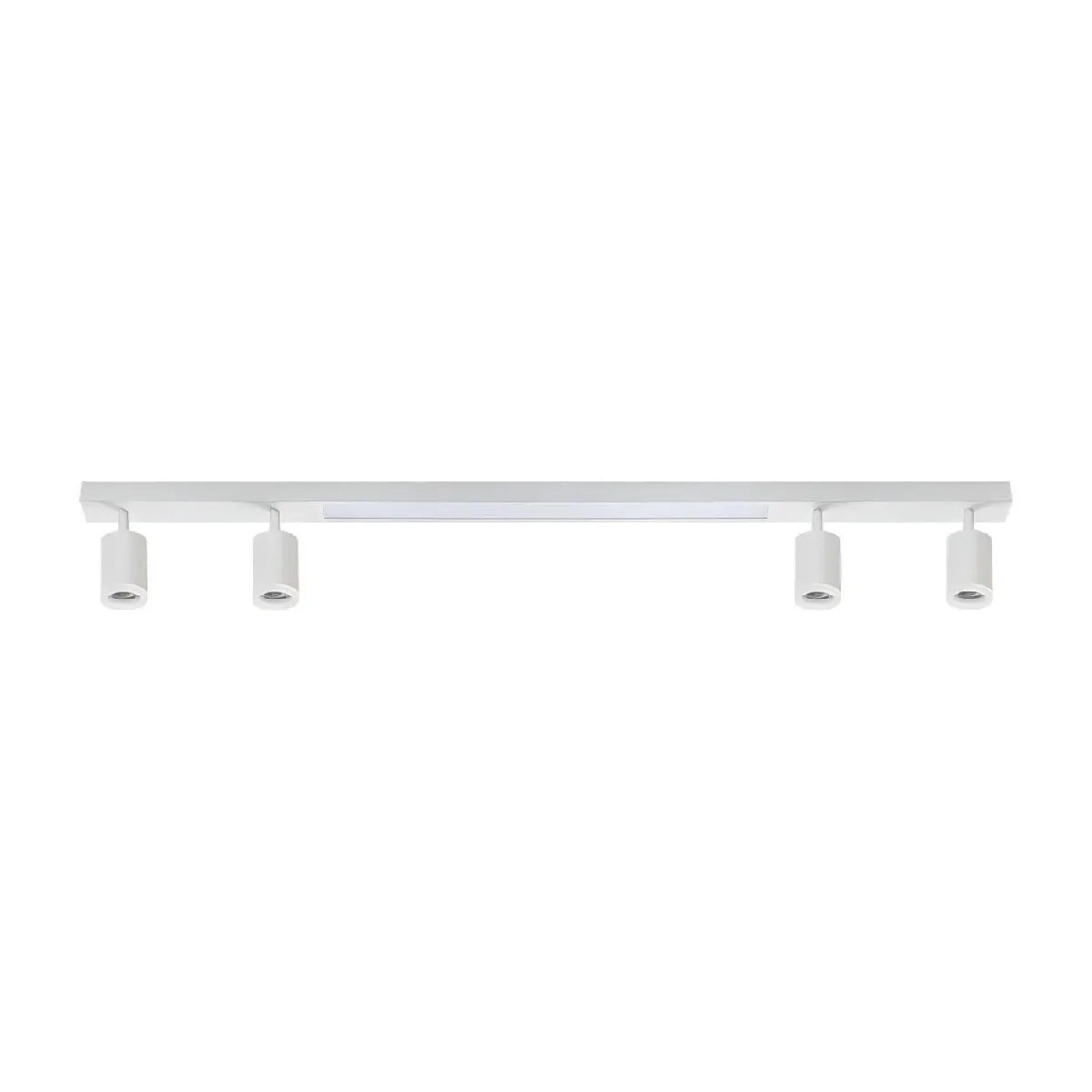 Zmh Plafonnier LED 4 lampes - Blanc