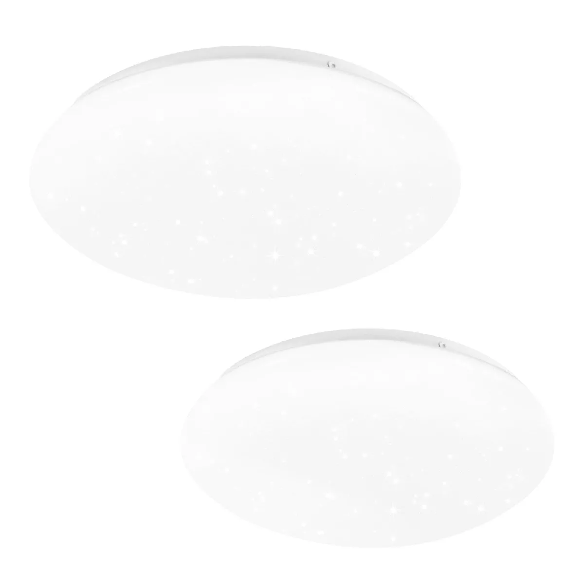 Zmh Plafonnier LED rond - Blanc