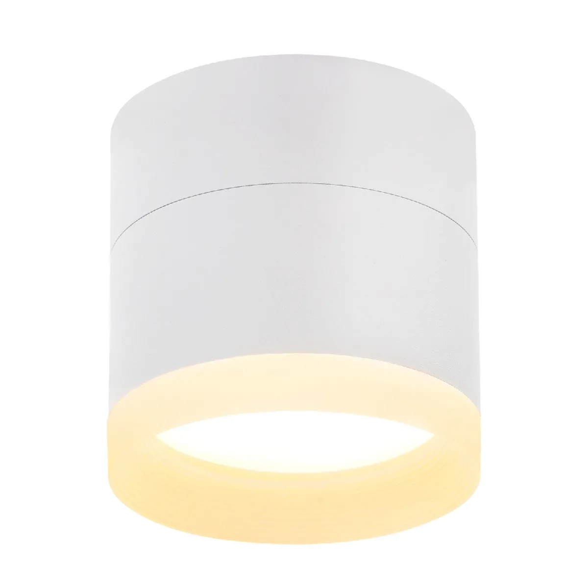 Zmh plafonnier LED rond - Blanc
