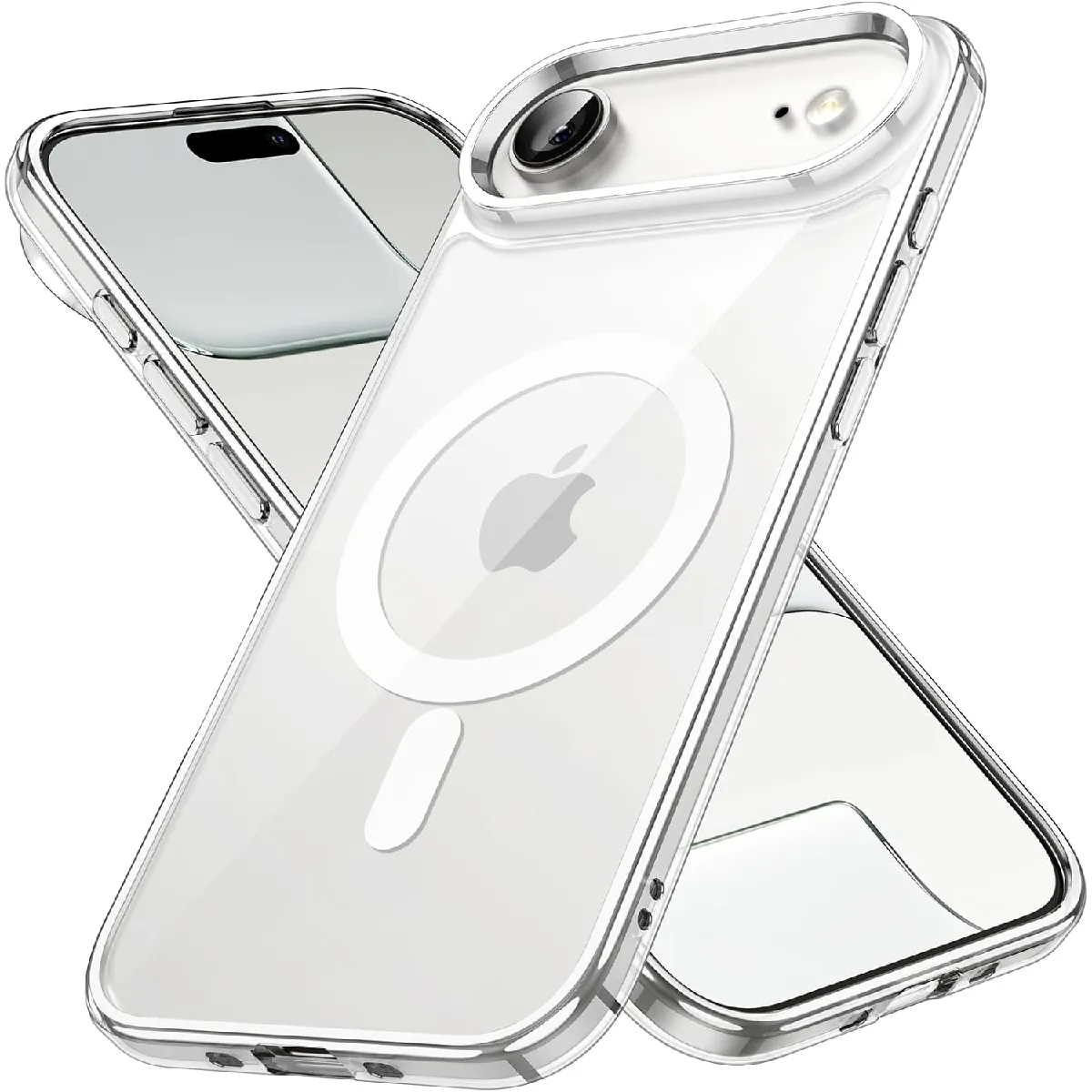 Little Boutik Coque Compatible Magsafe Apple Iphone 17 Air - Transparent