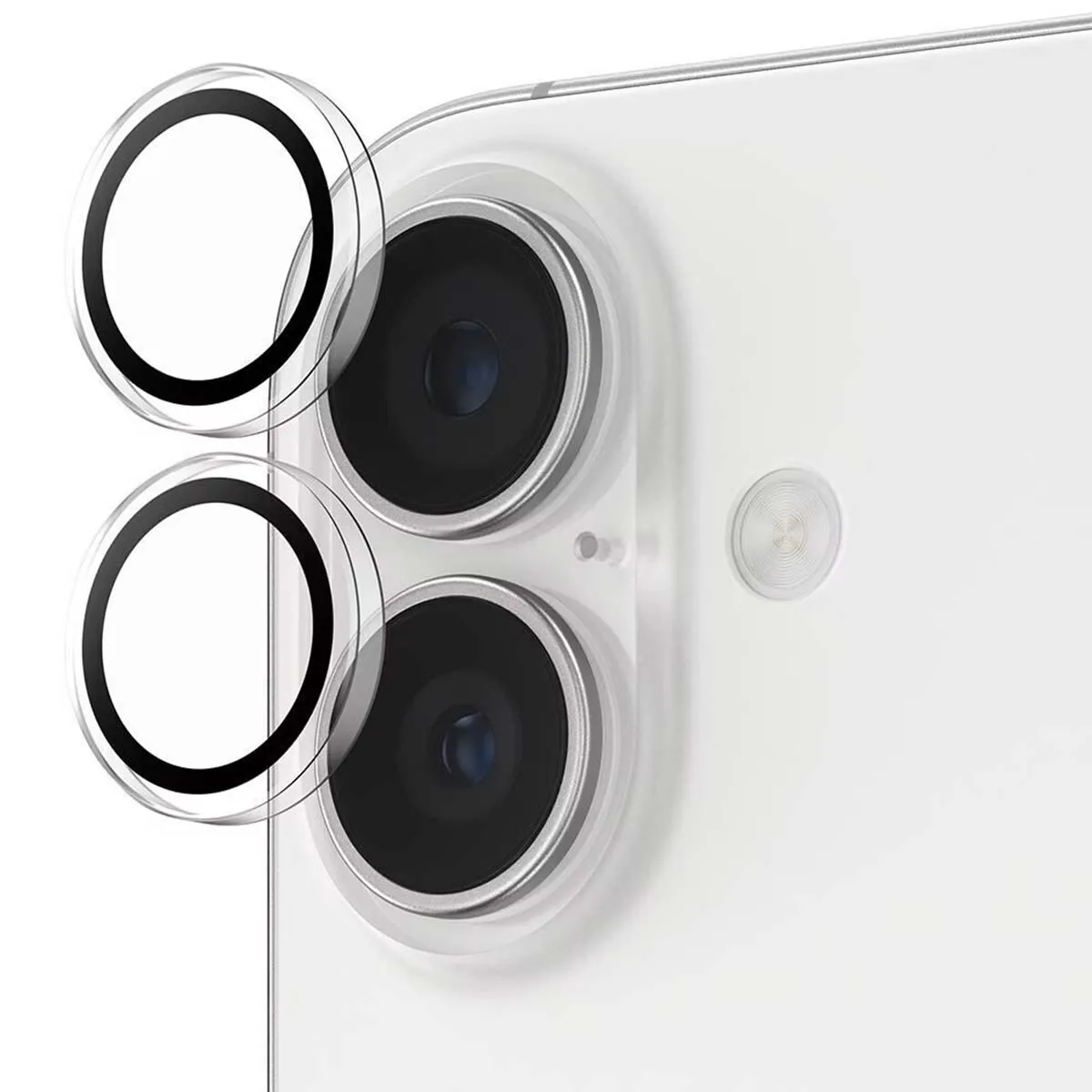 Panzerglass Panzer Glass Verre De Protection Objectif Camera Pour Iphone 17 Transparent