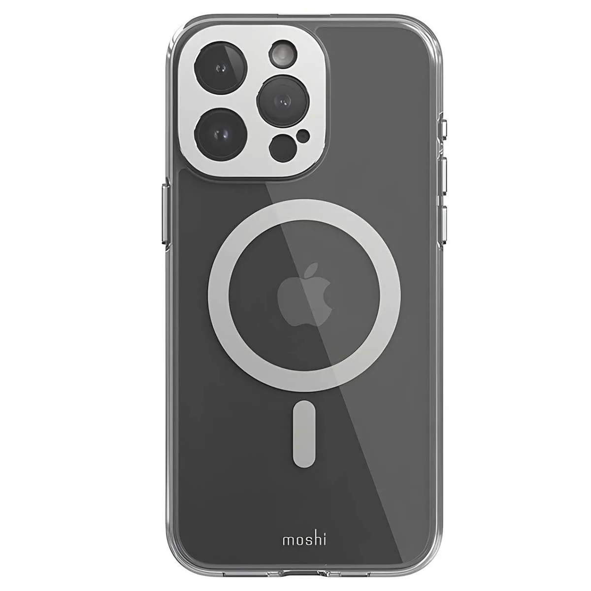 Moshi Noir/Argent Coque Pour Iphone 15 Pro Max