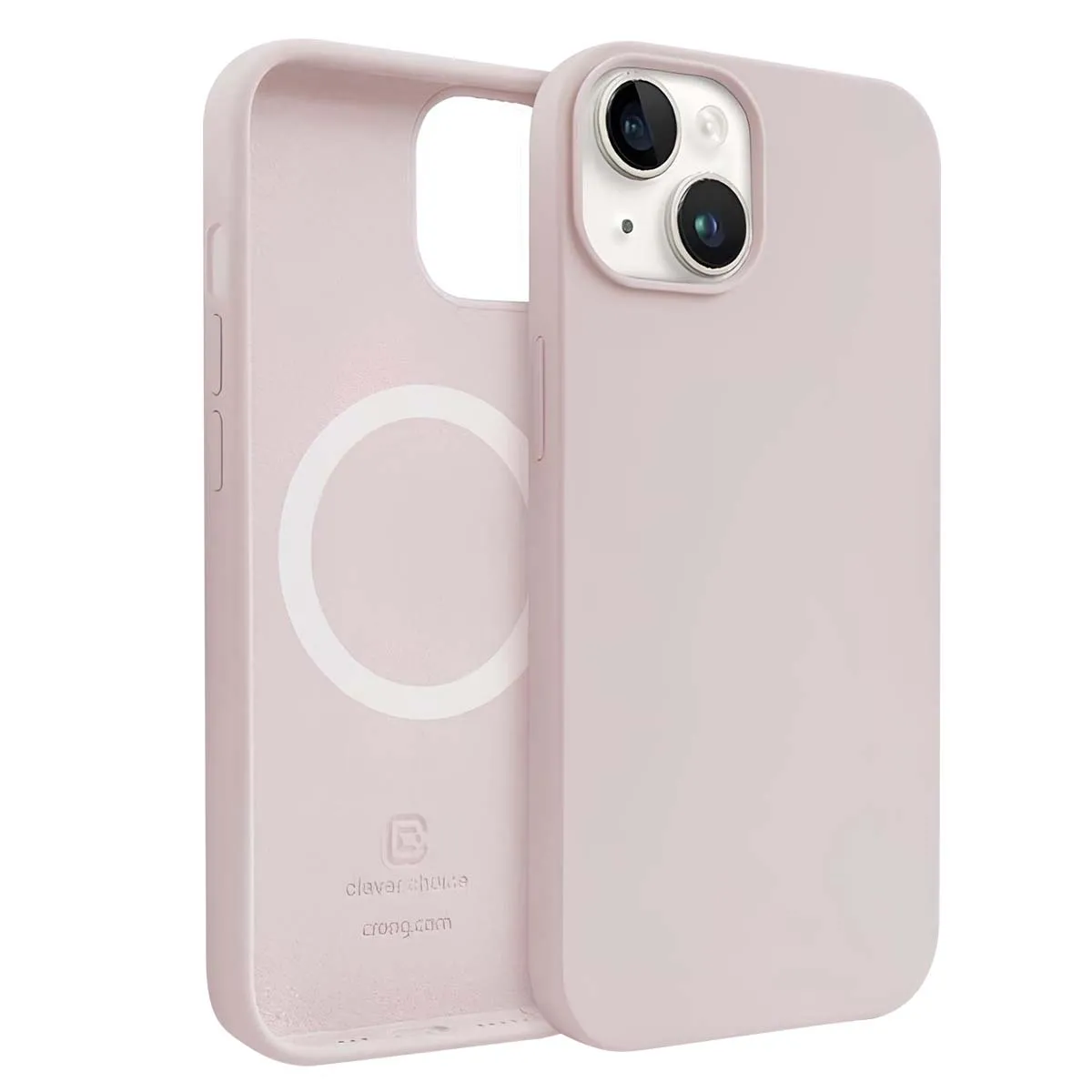 Coque pour iPhone 14 / 13 Cover Magn&eacute;tique MagSafe Ultra R&eacute;sistant Rose - Neuf