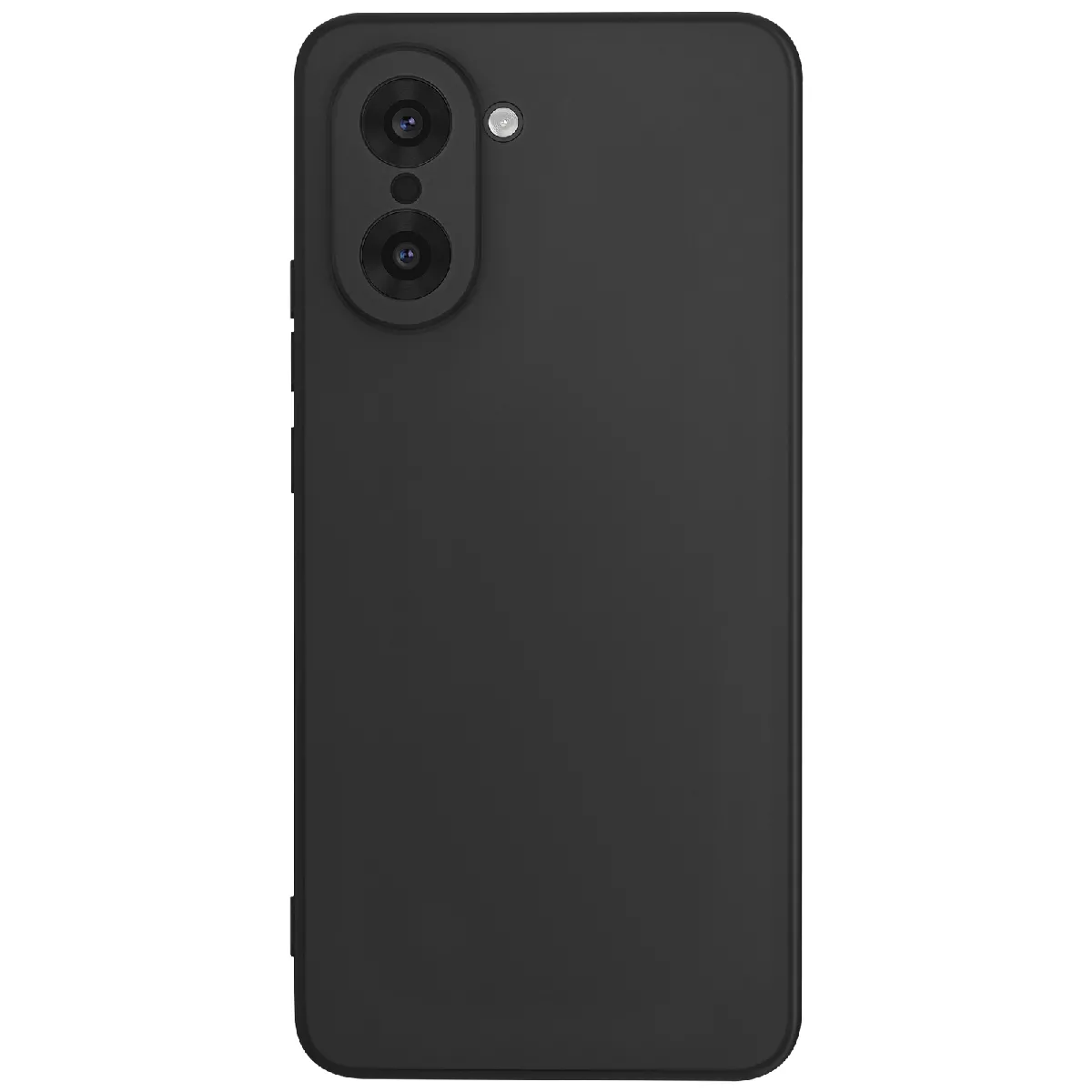 Avizar Noir Coque En Silicone Souple Pour Oneplus Nord Ce5 Soft-Touch