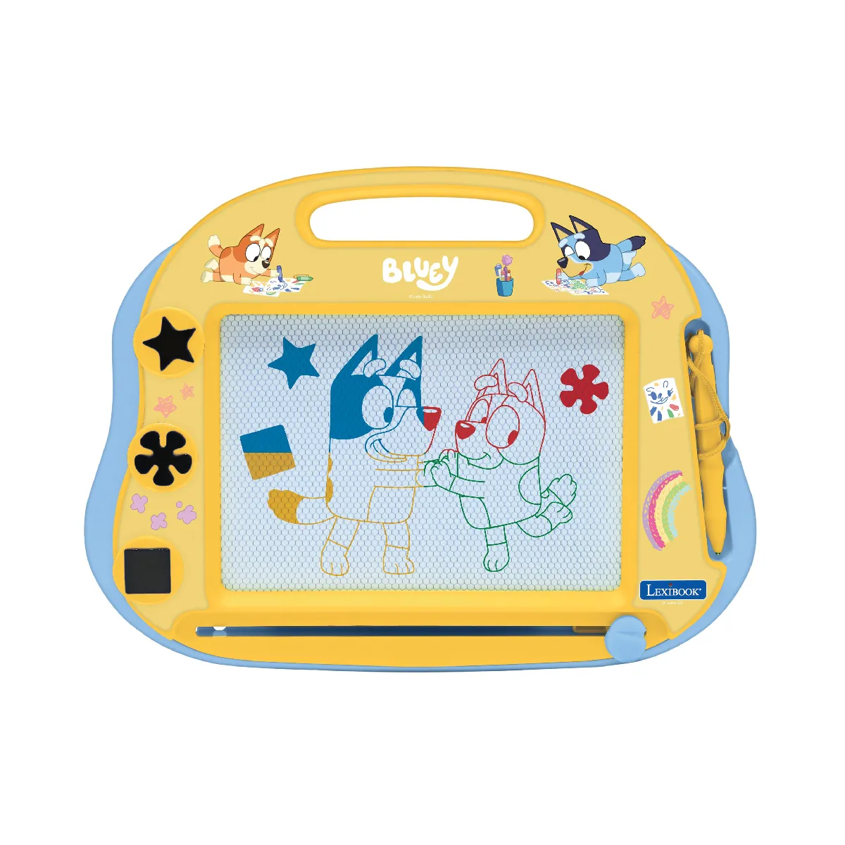Magique Format A5 avec accessoires magnétiques pour dessiner en couleurs Bluey - vue 10
