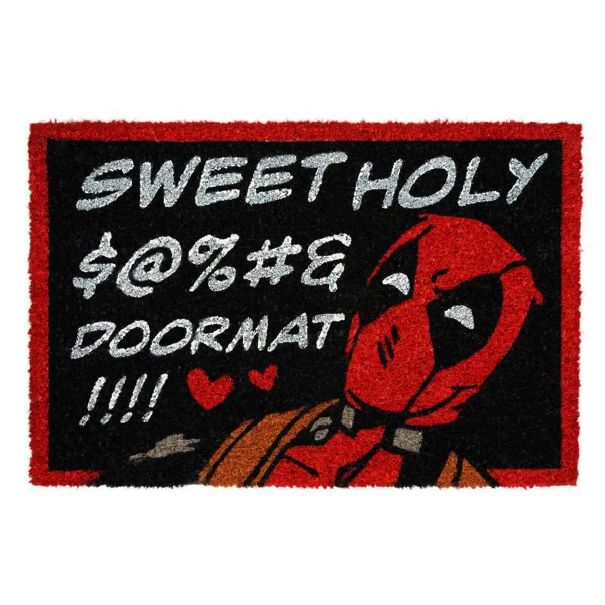 MARVEL Paillasson Décoratif Motif Deadpool 40x60cm Antidérapant / - vue 8