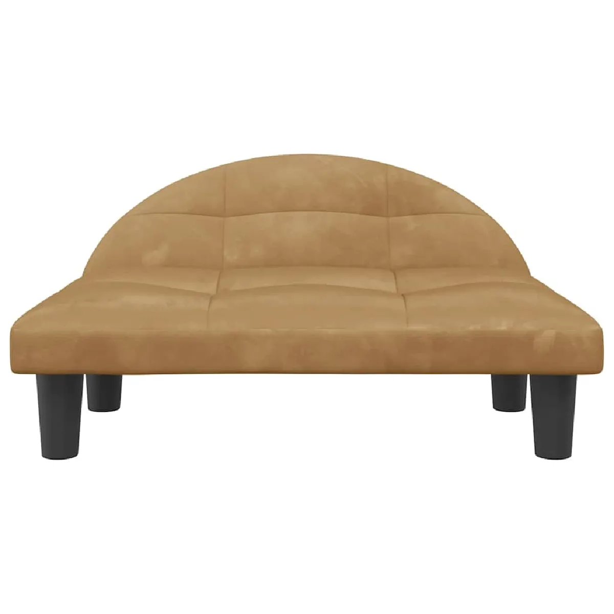 Comparer les prix de Lit pour chien panier canapé confortable 70 x 52 x 30 cm velours marron 02_0042900