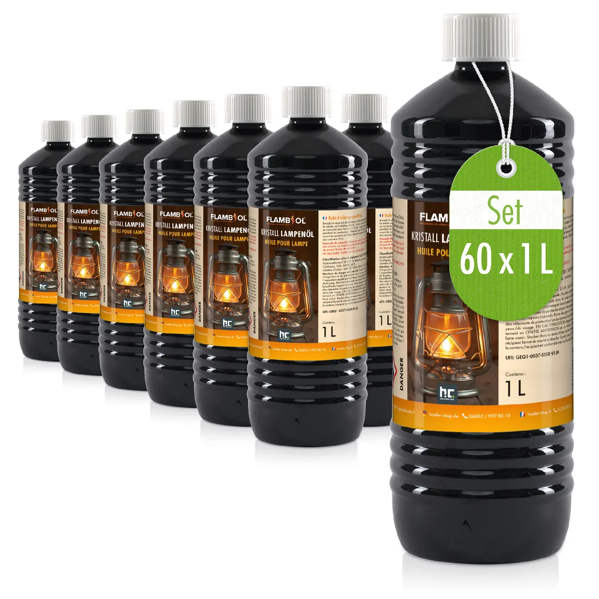 Huile de Lampe Ultra pure FLAMBIOL® 1 Inodore et Cristalline - vue 5