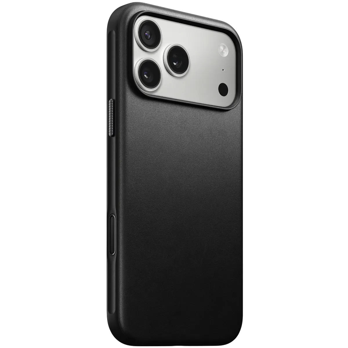 Nomad Noir Coque Pour Iphone 17 Pro Max Magsafe En Cuir Premium Antichocs