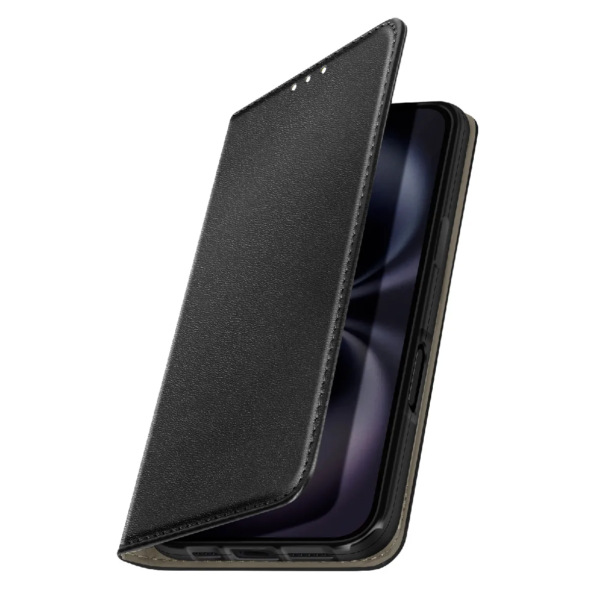 Avizar Noir Étui Folio Pour Iphone 17 Avec Porte-Cartes Et Fonction Support Vidéo