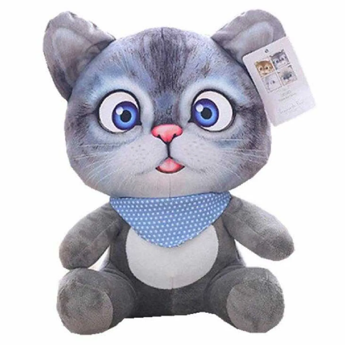 Comparer les prix de Peluche siège chat 30cm multifonction – cadeau enfant