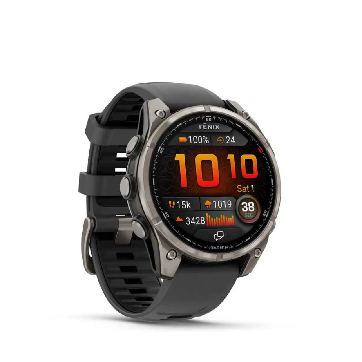 Garmin Fenix 8 Pro Noir - vue 4