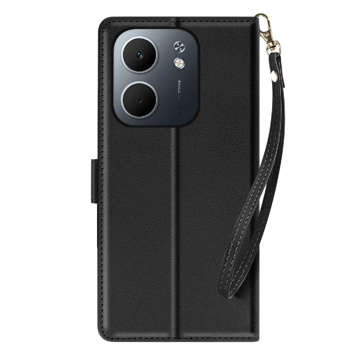 Avizar - Étui Portefeuille - Oppo A5x - Noir - Image 2