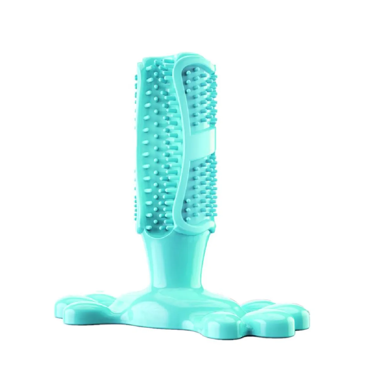 Comparer les prix de Jouets à mâcher/brosse à dents en caoutchouc 2 pièces pour chien