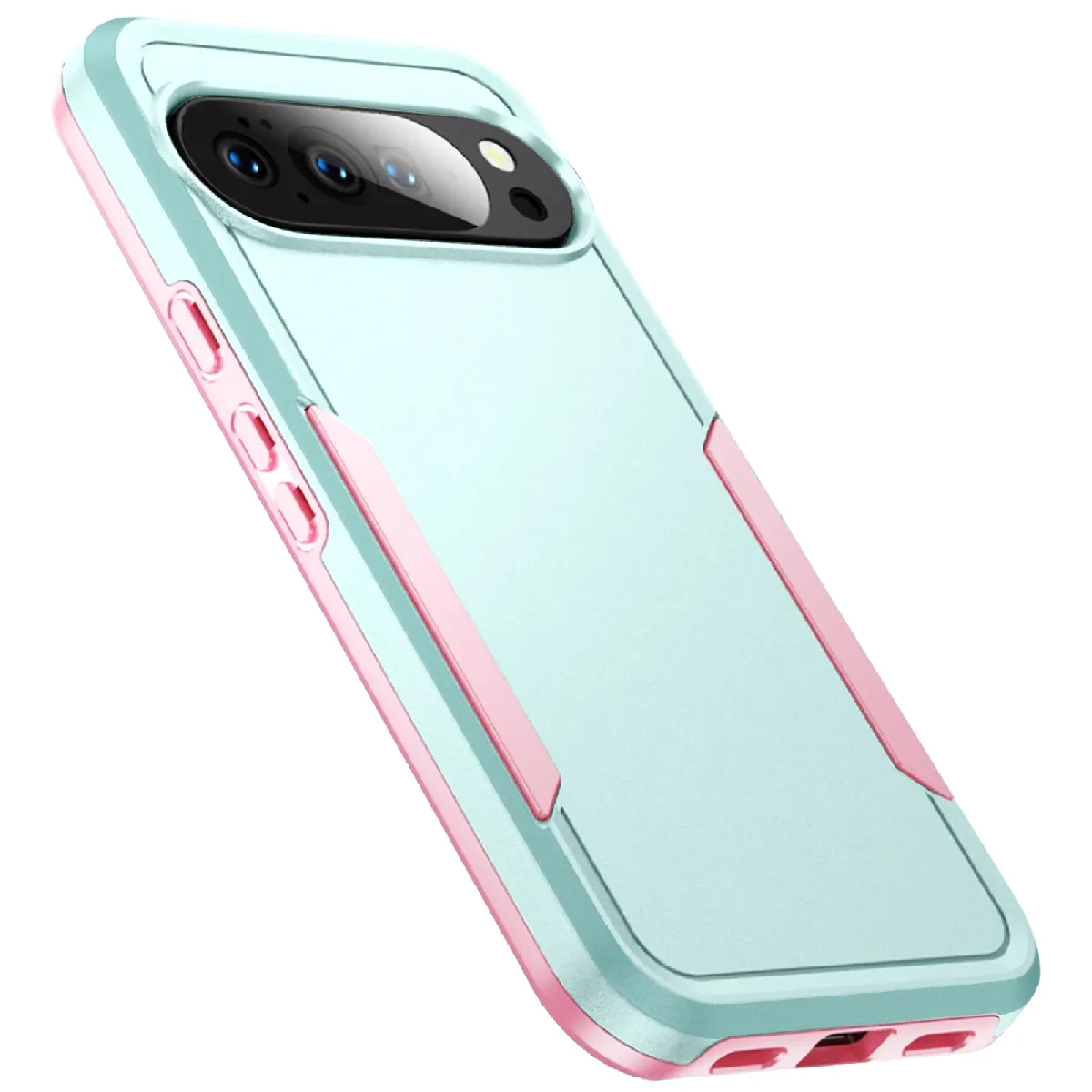 Avizar - Coque pour Google Pixel 10 Pro - Protection Renforcée Norme Militaire - Vert - Image 2