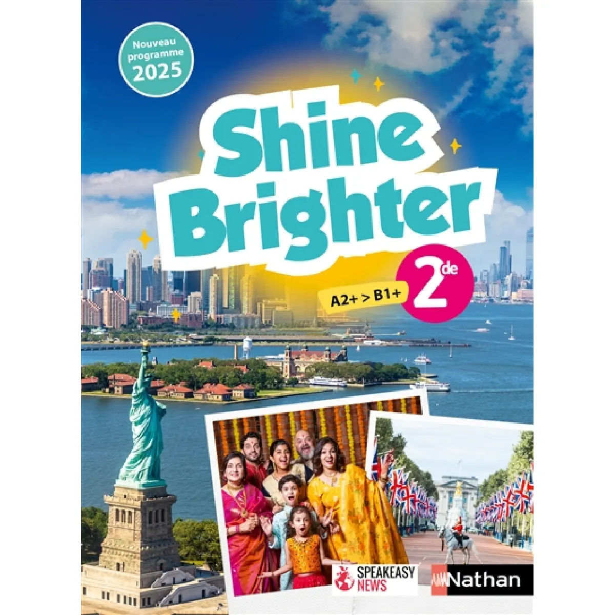 Nathan Shine Brighter Anglais 2De - Manuel Élève - 2025 - Corinne Escales - Broché - Scolaire / Universitaire - Image 3