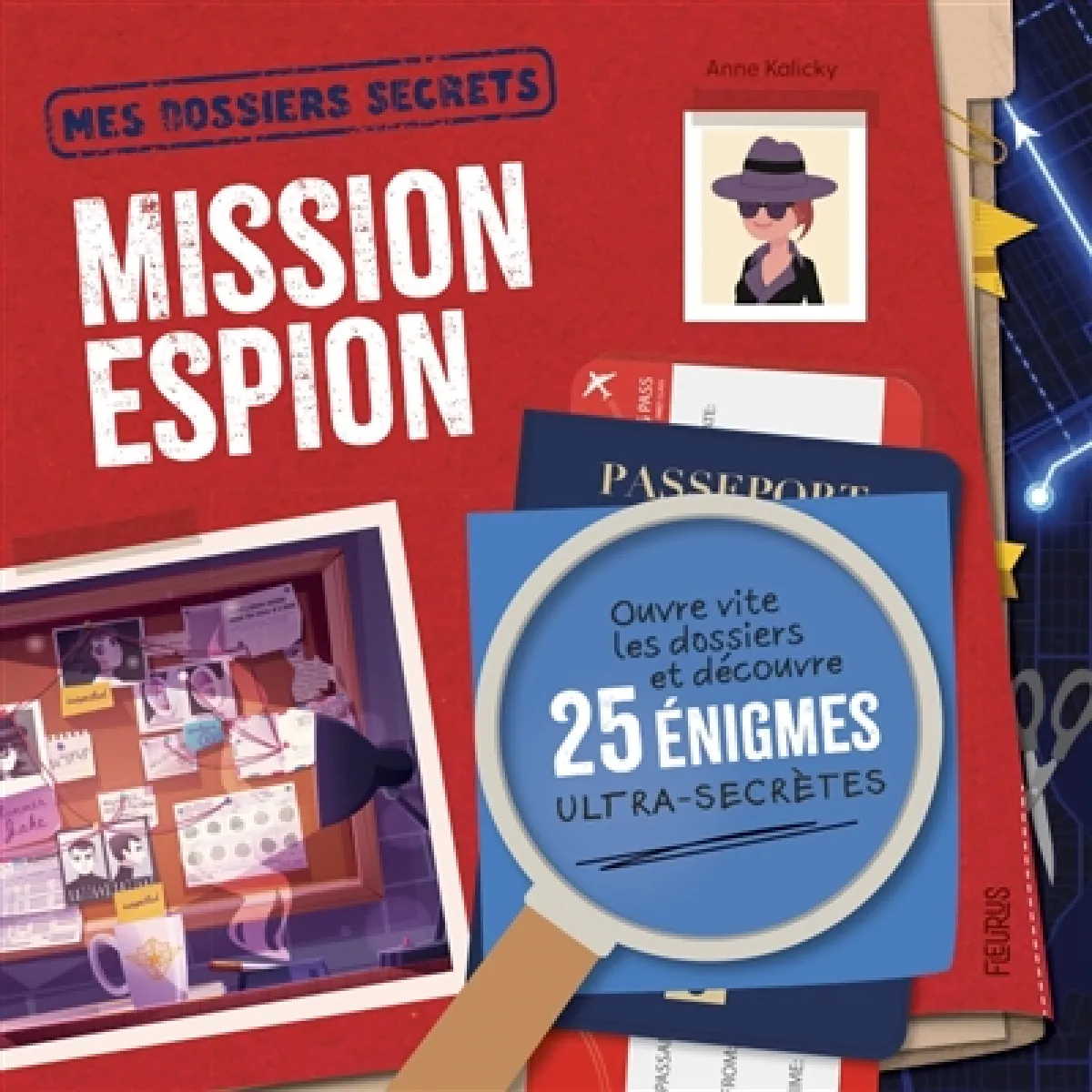 Fleurus Dossiers Secrets - Mission Espion - Collectif - Cartonné - Livre-Jeu - Image 2