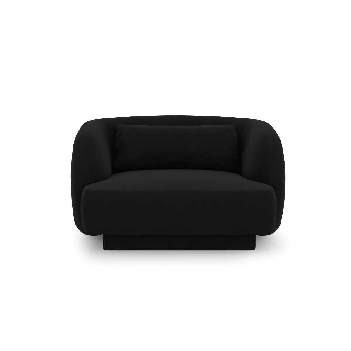 Cosmopolitan design Fauteuil Tulum - Noir Cosmopolitan design Fauteuil Tulum - Noir