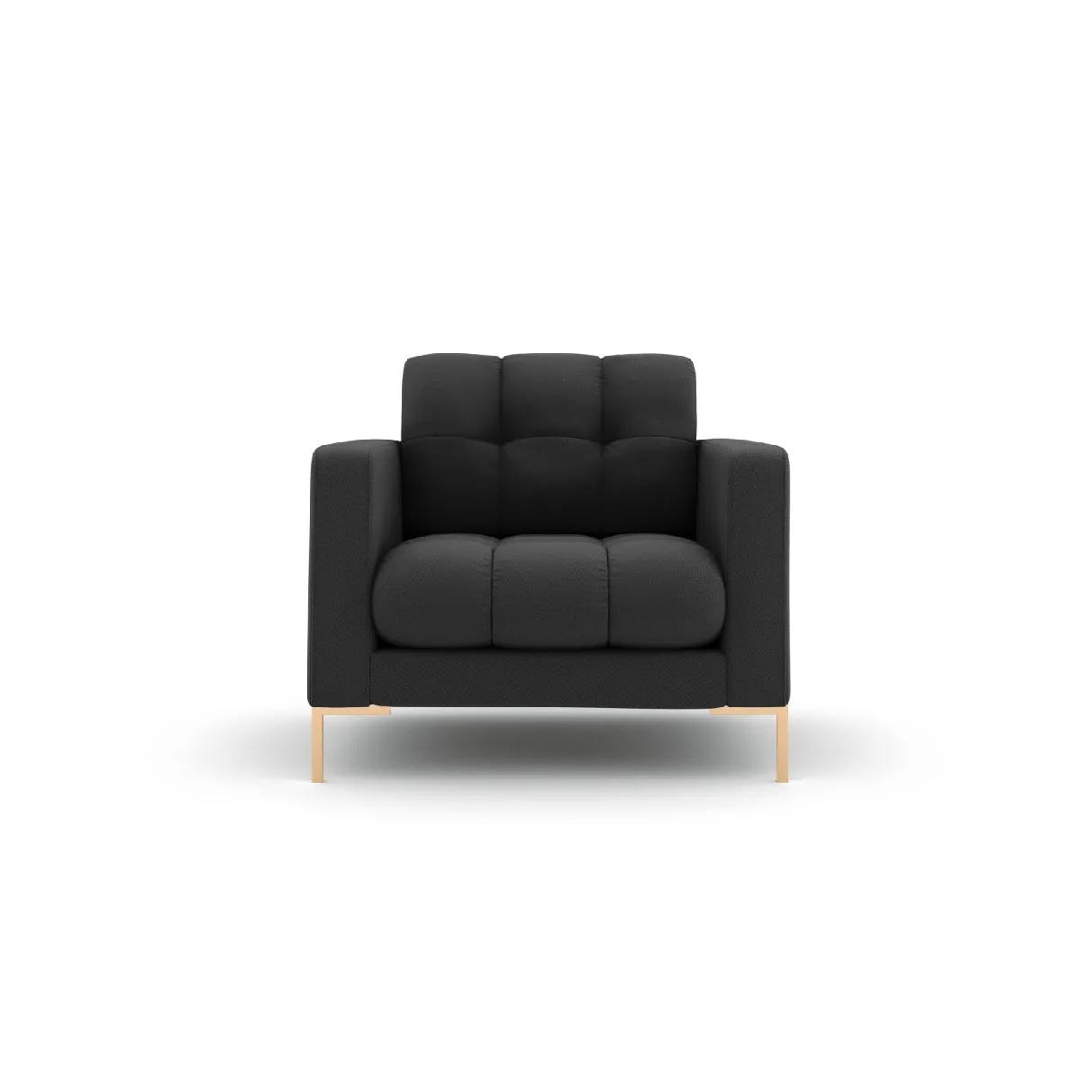 Cosmopolitan design Fauteuil Bali - Gris foncé Cosmopolitan design Fauteuil Bali - Gris foncé