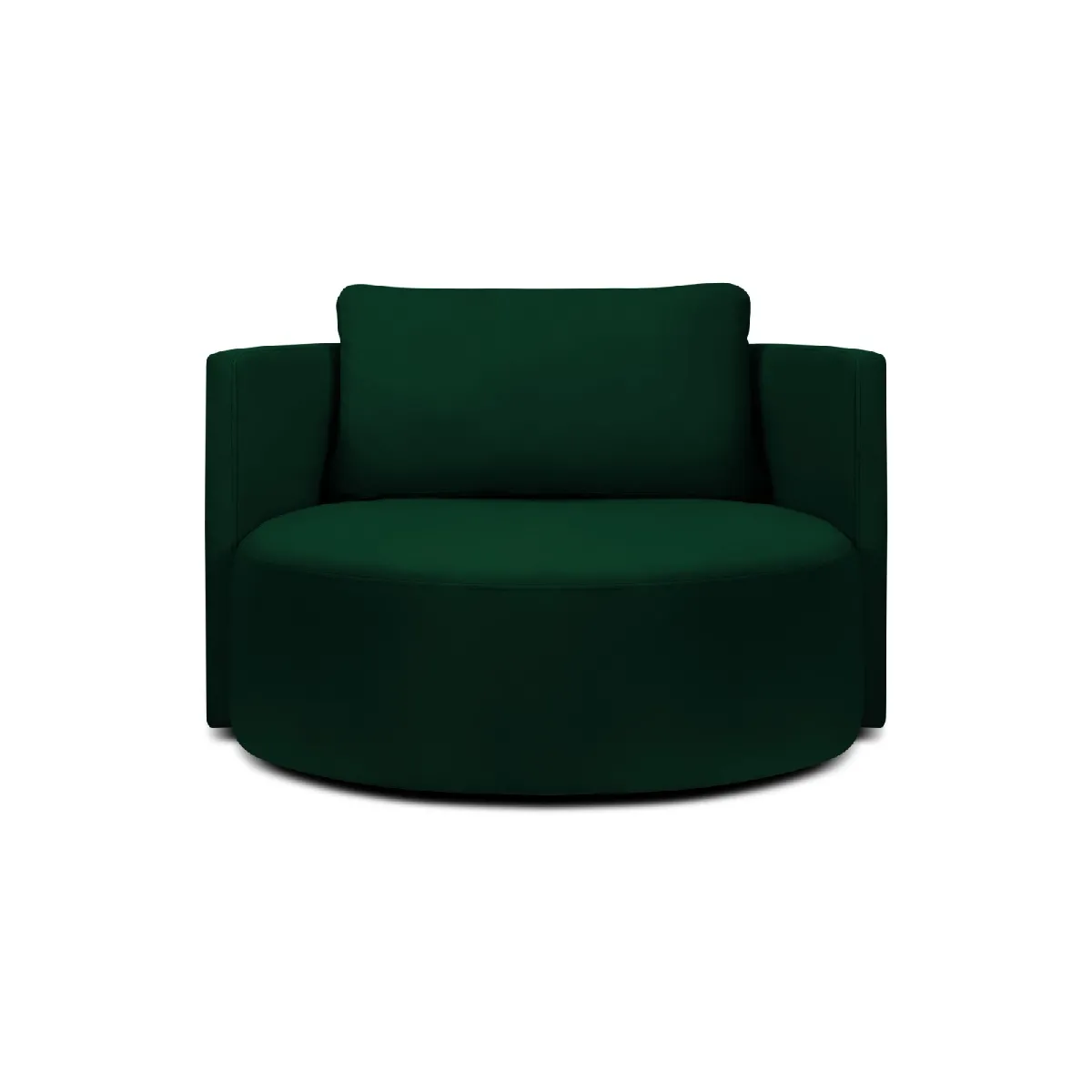 Cxl by christian lacroix Fauteuil pivotant Adam - Vert foncé