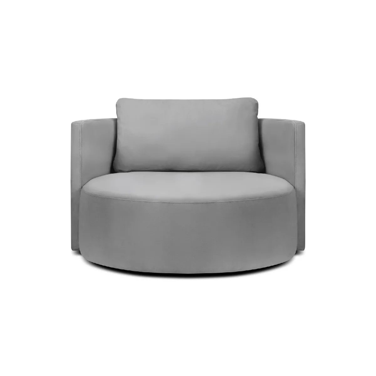 Cxl by christian lacroix Fauteuil XL pivotant Adam - Gris