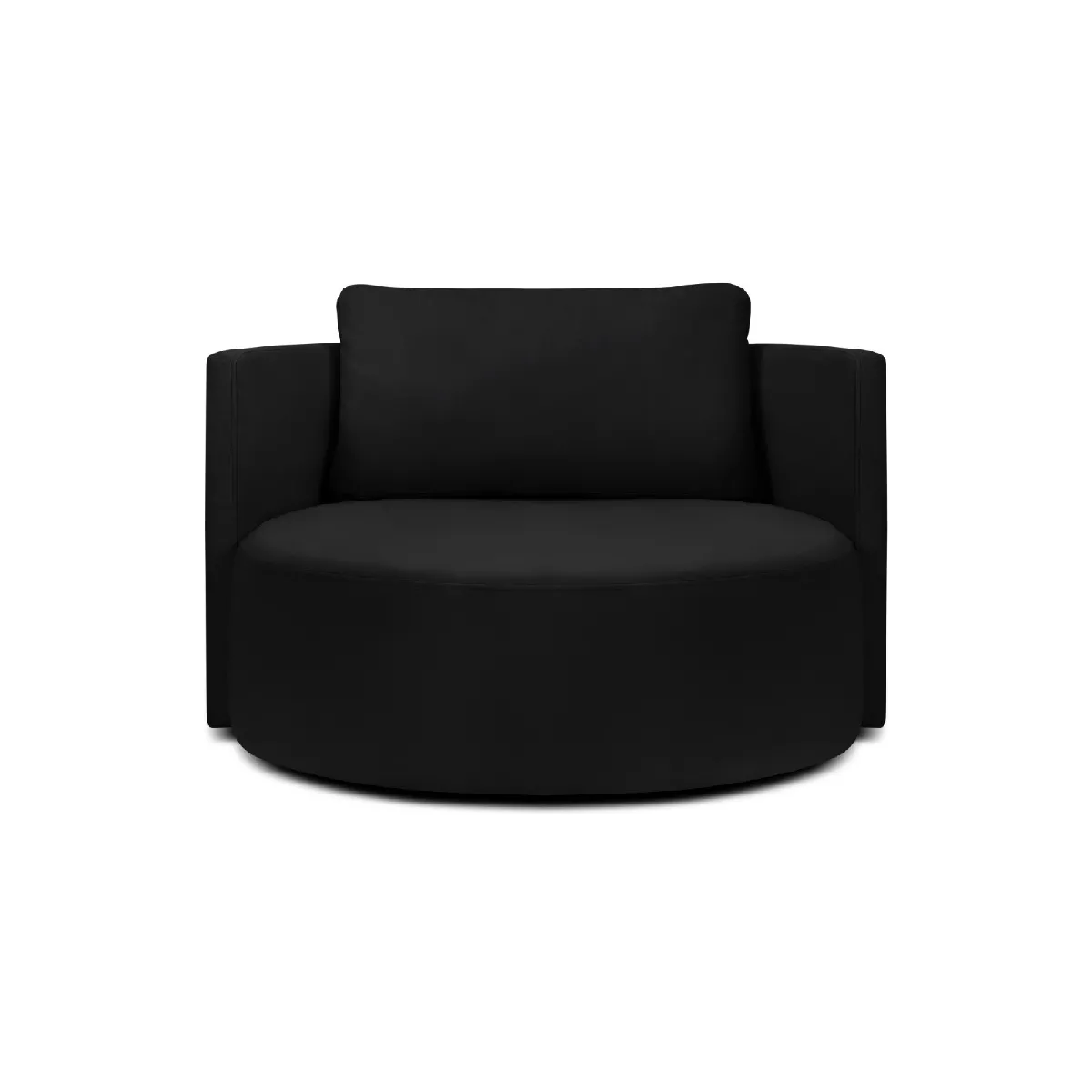 Cxl by christian lacroix Fauteuil pivotant Adam - Noir
